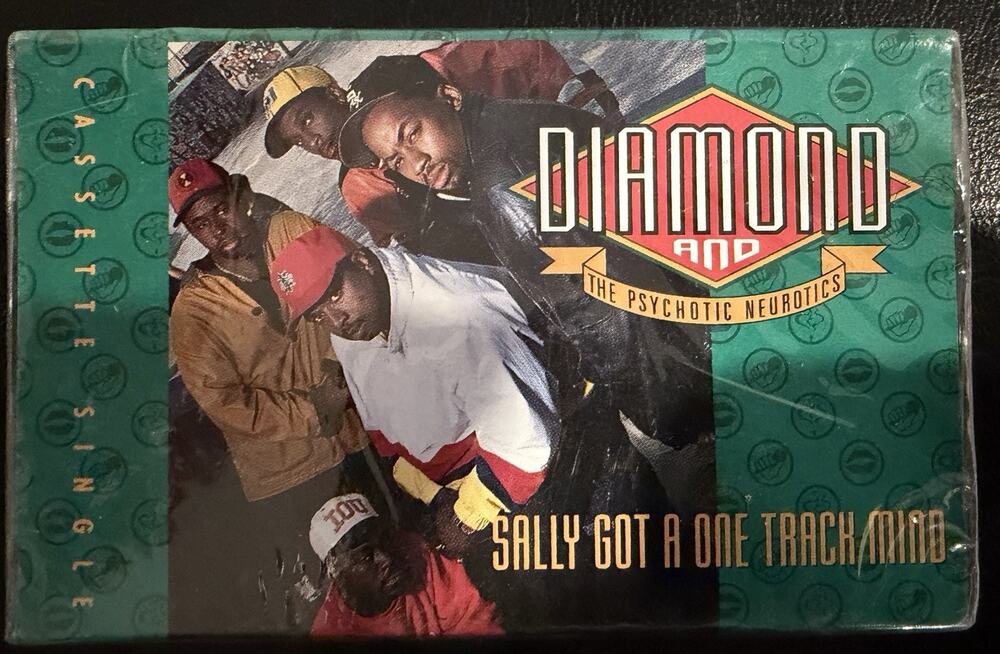 Diamond D Sally Got A One Track Mind Hip Hop Cassette Single